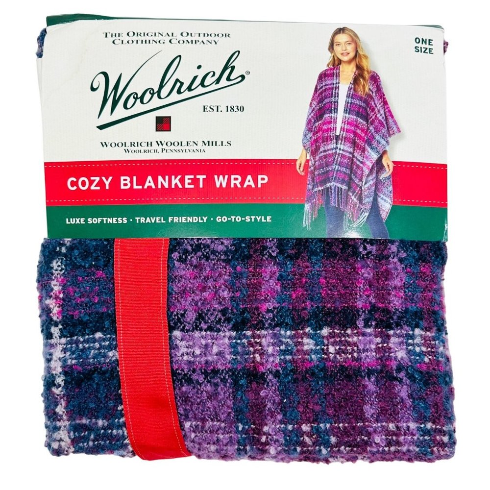 Woolrich Cozy Blanket Wrap - New